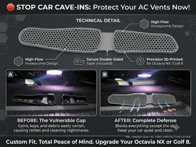 Octavia NX Under-Seat AC Vent Protector