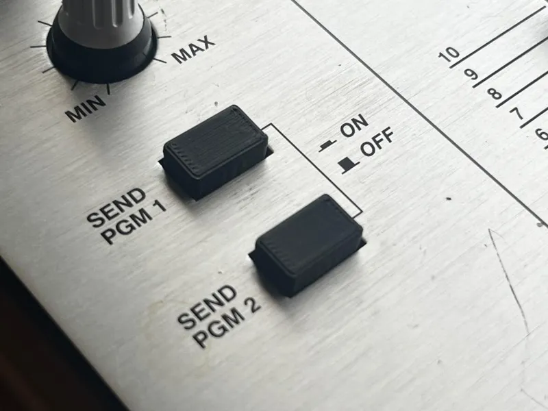 Vestax PMC-05Pro3 VCA用SEND RETURNボタン