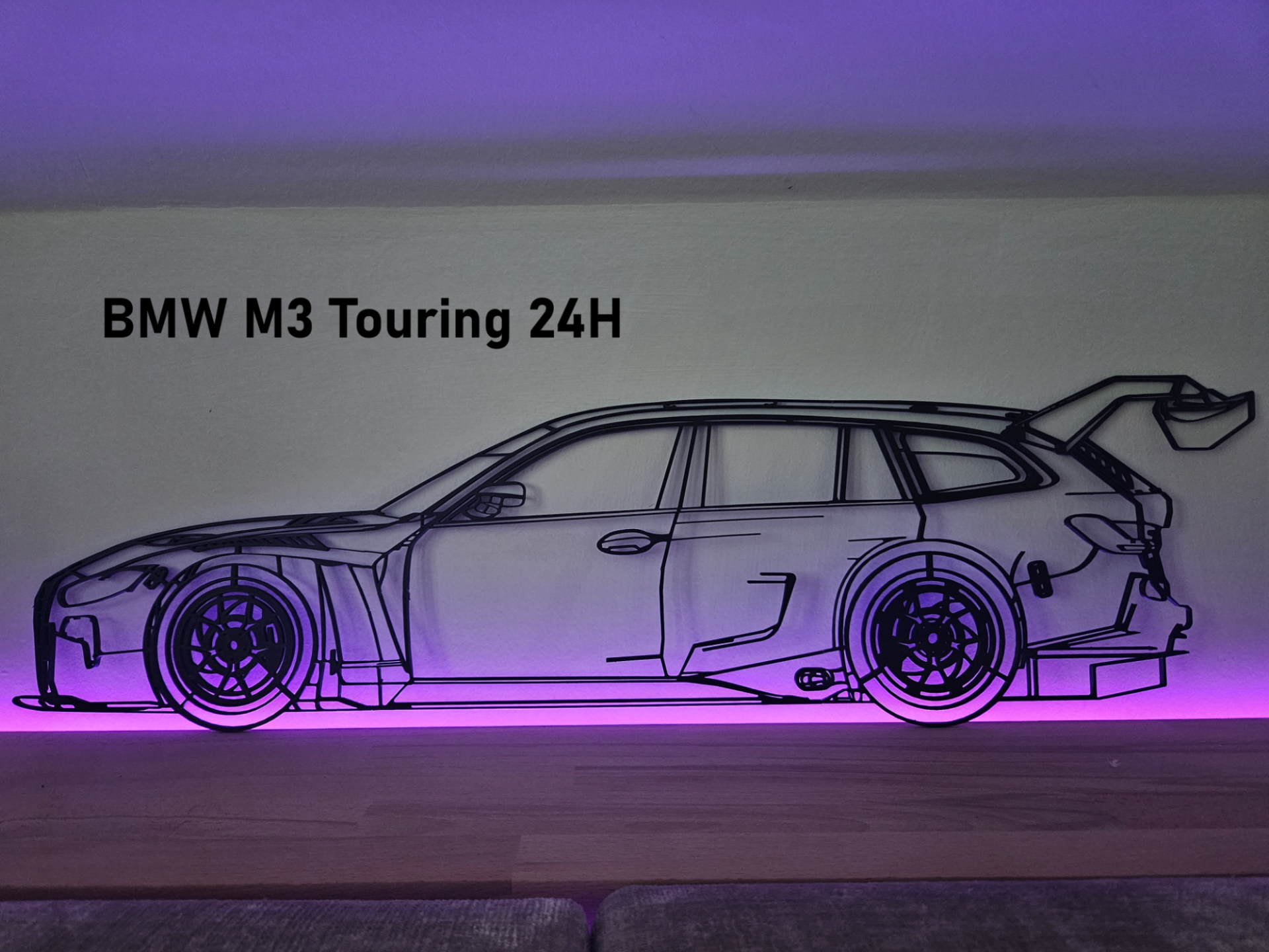 BMW M3 Touring 24h – Silhouette (24h Nürburgring)
