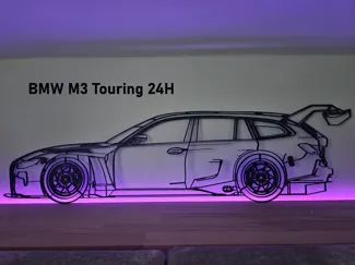 BMW M3 Touring 24h – Silhouette (24h Nürburgring)