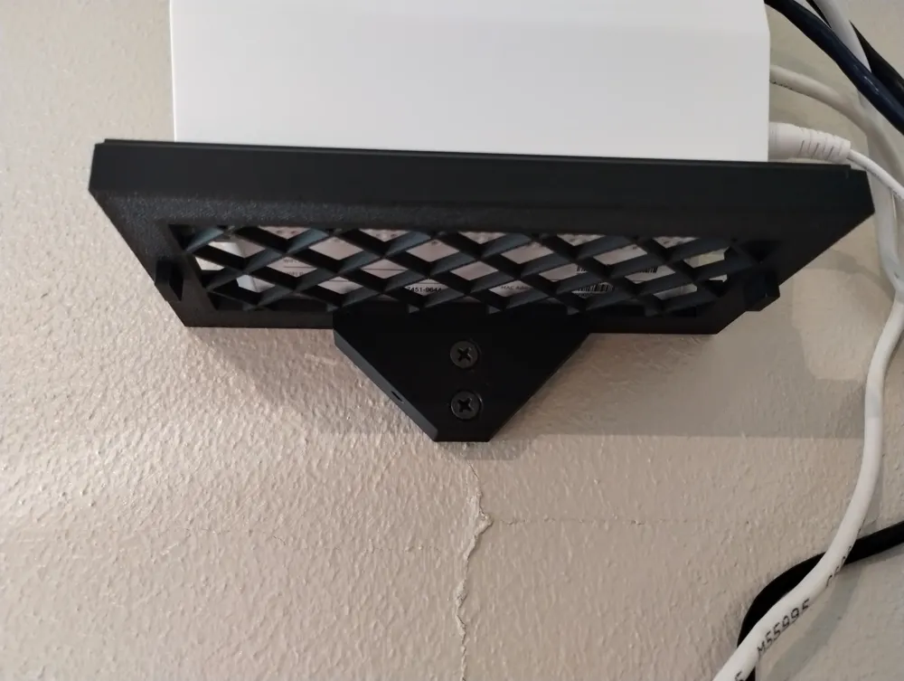Linksys E8450/Belkin RT3200 Router Wall Mount by wbynum - MakerWorld