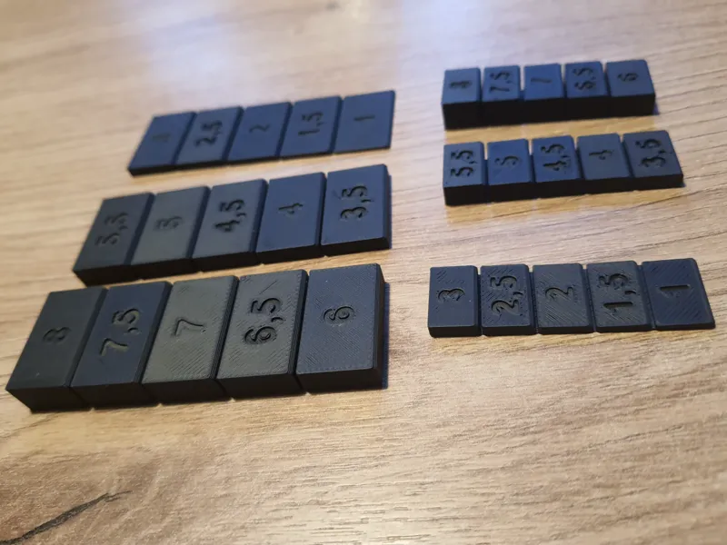 Stufenkeil 1-8mm