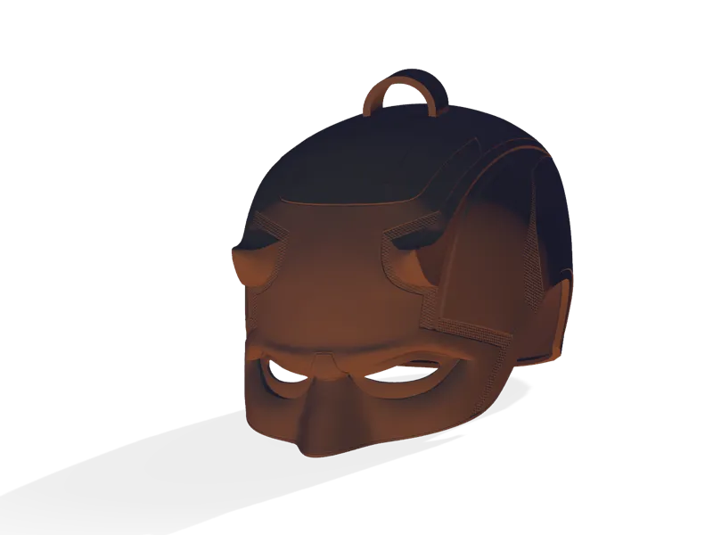 Daredevil Helmet Keychain