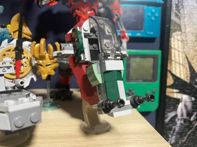 stand for Boba Fett Microfighter set 75344