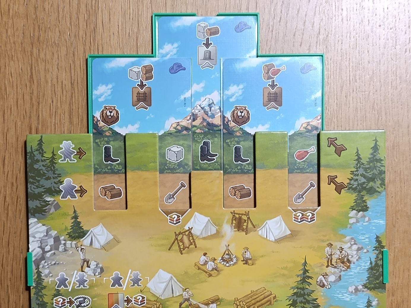 Sierra West player board frame