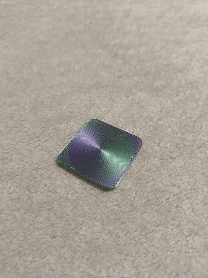 Miniatura 2 do modelo 3D Top Surface Pattern Test