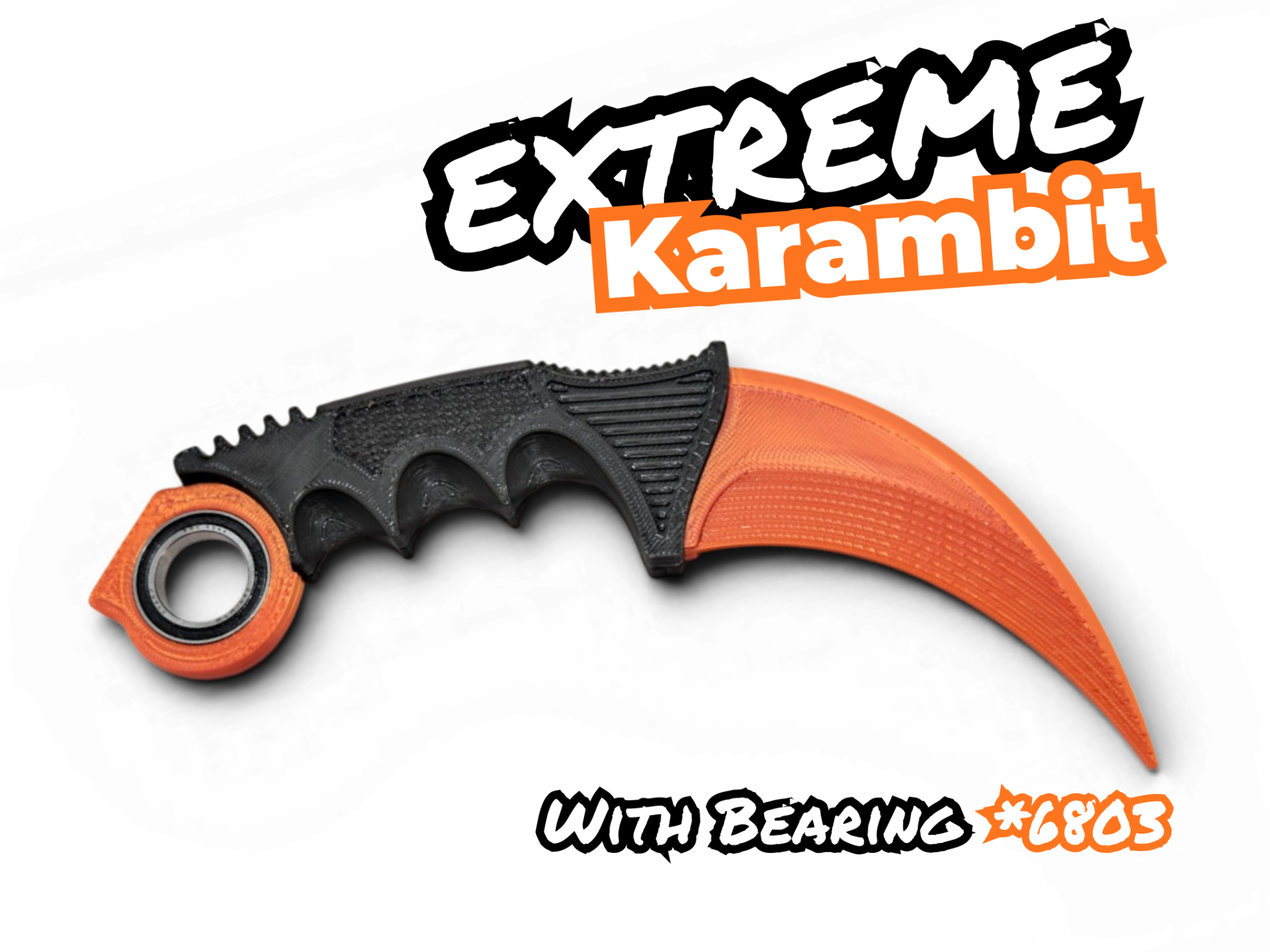 Extreme Karambit – Smooth Spin Fidget