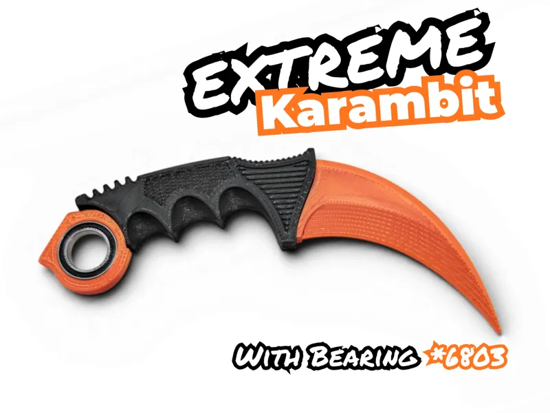 Extreme Karambit – Smooth Spin Fidget