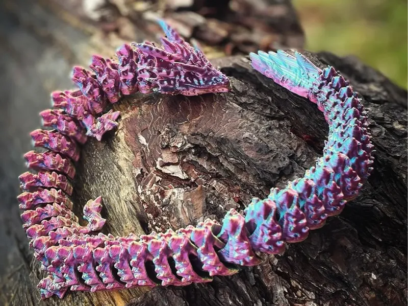 Articulated Dragon Night Spirit 