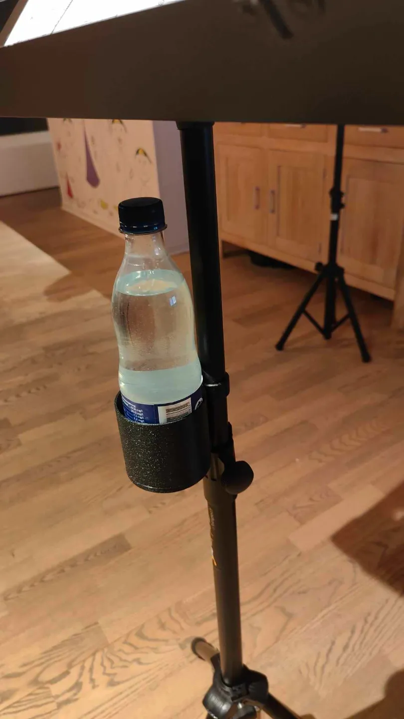 Porte-bouteille pour pupitre à partitions