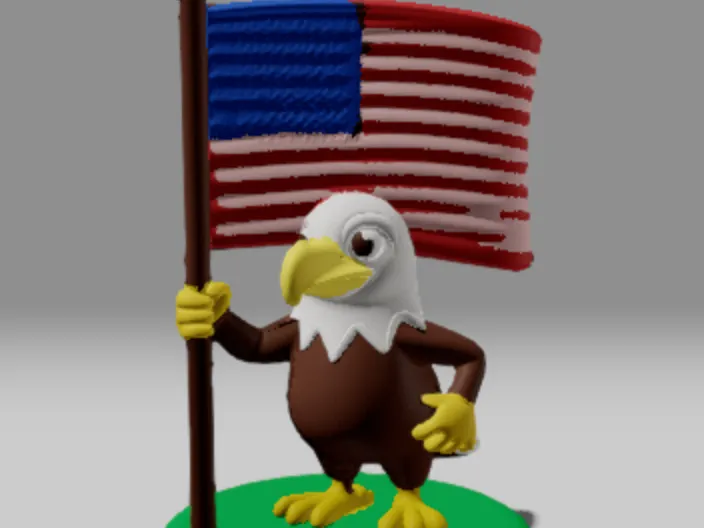 american eagle for desk or table