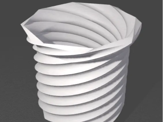 spiral vase