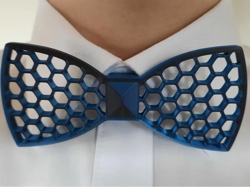 Fliege / Papillon / bow-tie Mode Accesoire Hexagon