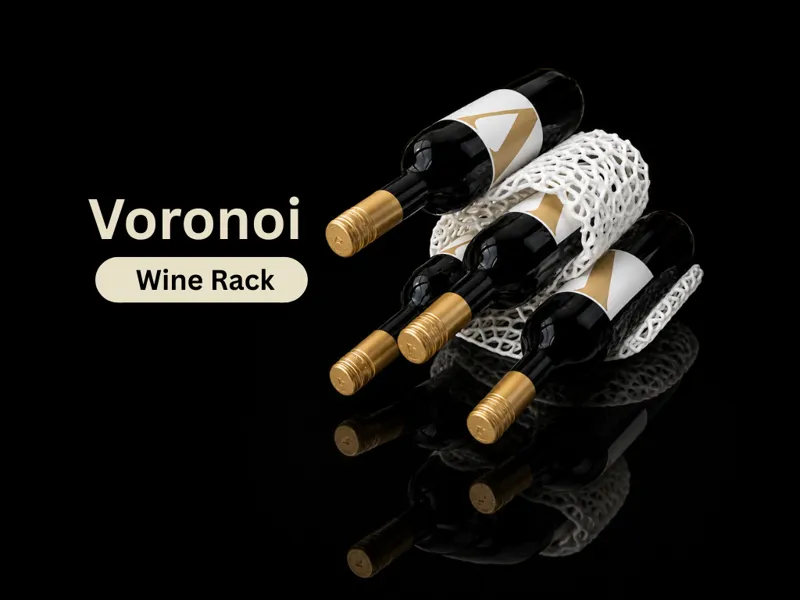 Voronoi Wine Rack