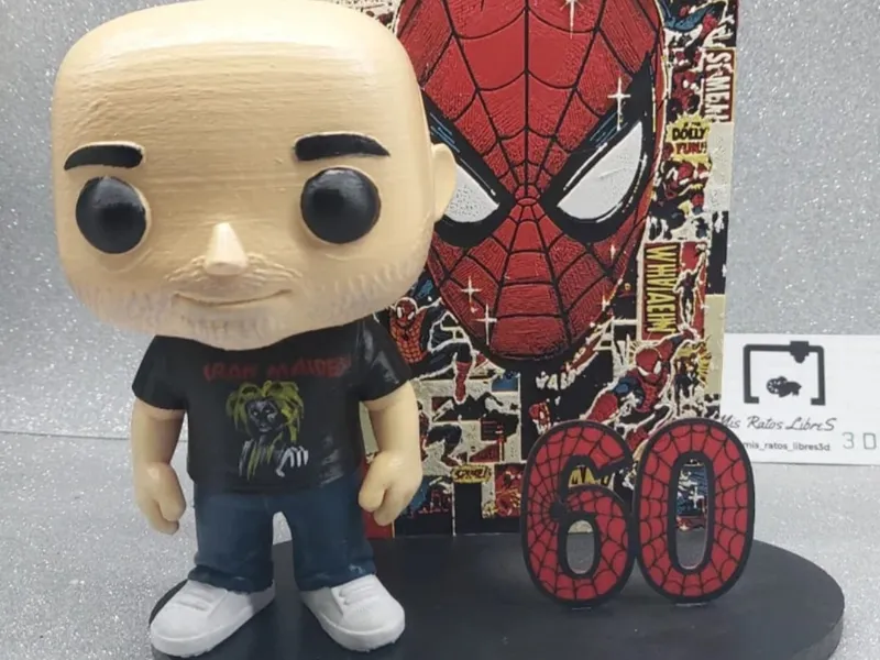 figura tipo funko pop hombre 