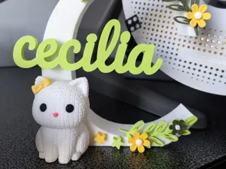 Nombre decorativo Cecilia