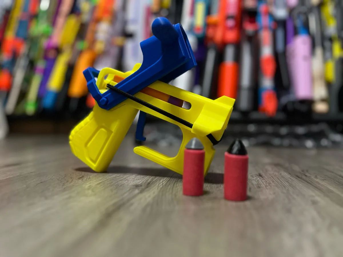 Blaster Mega Cricket à fléchettes en mousse