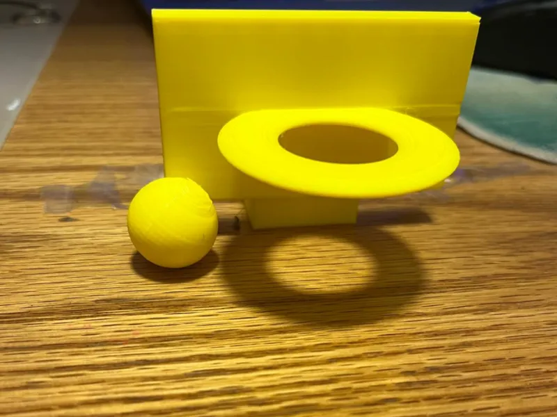 Small basket and ball