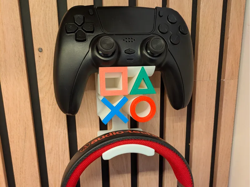 Support casque + manette Sans AMS