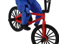 Vélo BMX miniature pour figurine Dummy 13 — photo 2