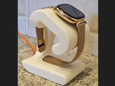 Ice watch smart charging stand w. integrated cable
