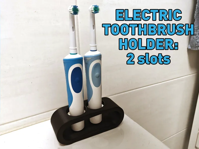 Oral-B Electric Toothbrush holder: 2 slots variant
