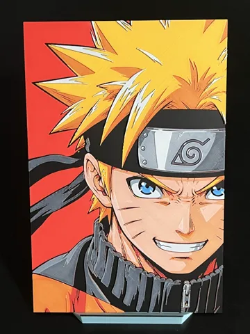 Cuadro decorativo en 3D: Naruto Hueforge — vista de referencia 2