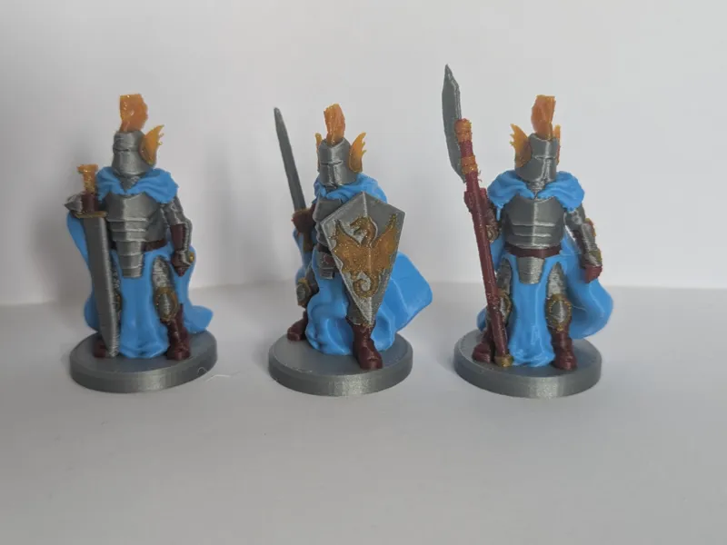 Dragon Knights dnd miniatures [multicolor]