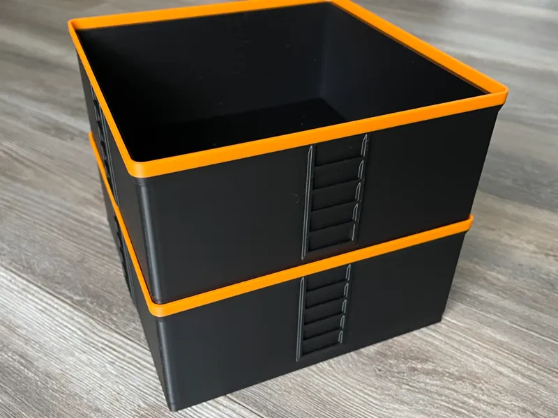 Simple stackable bin for storing anything