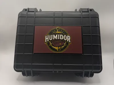 Apache 1800 Humidor Label