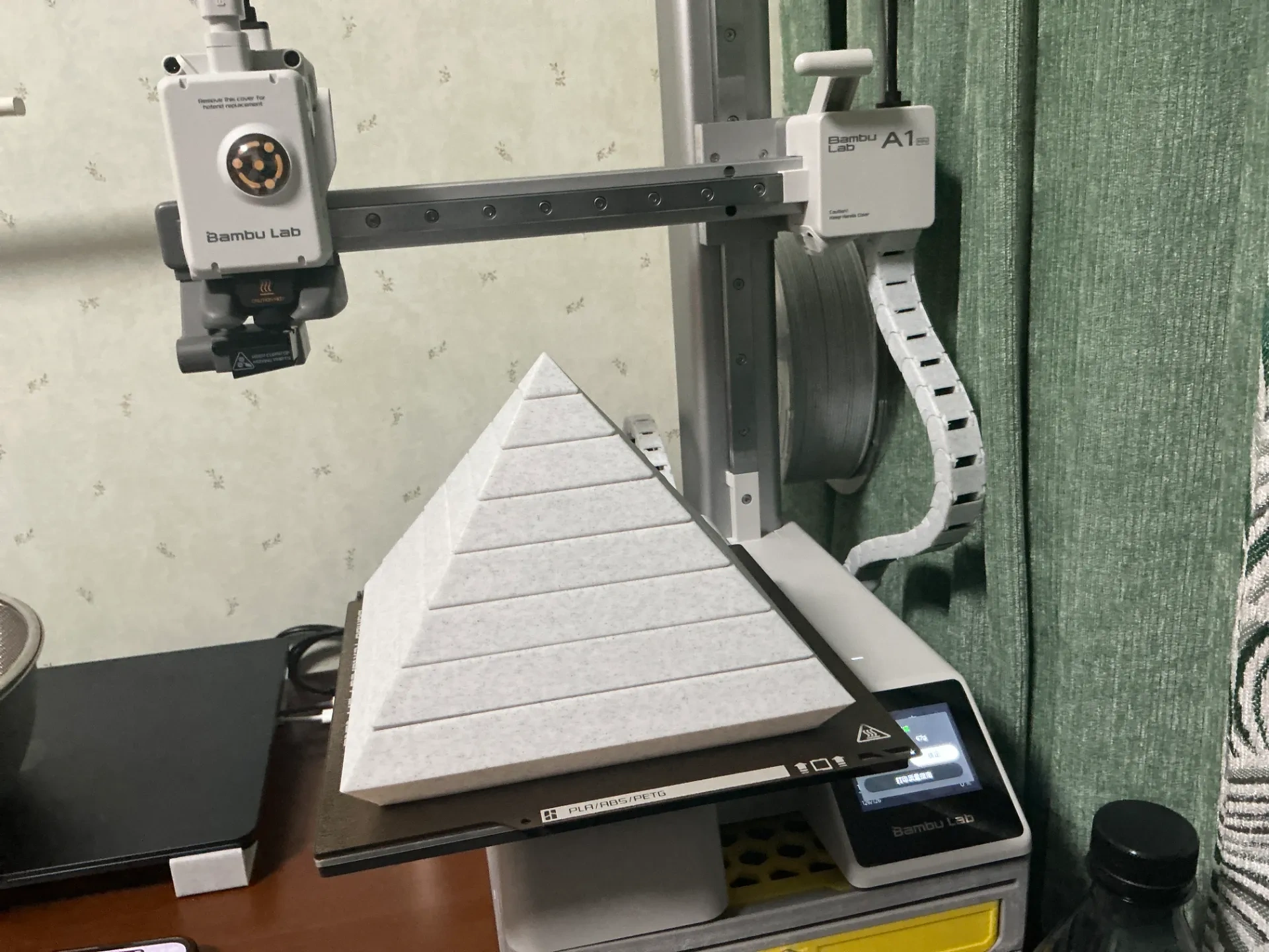 Miniatura 2 do modelo 3D 金字塔积木