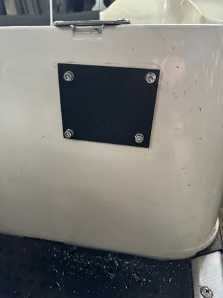 Charging receptacle cover 36V EZGO TXT golf cart