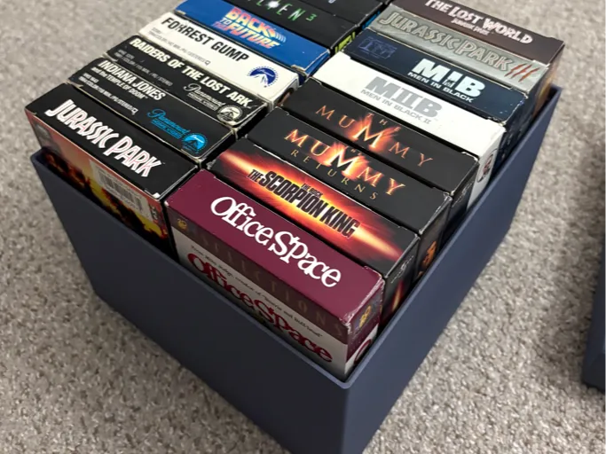 VHS Storage Box