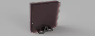 Build plate holder PRINTING PLATE HOLDER (NO SUPPORT, EASY PRINTING)