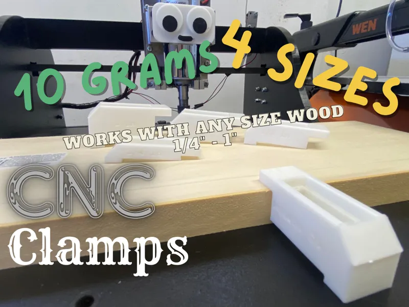 Potato Clamps - Cnc Clamps, 4 sizes