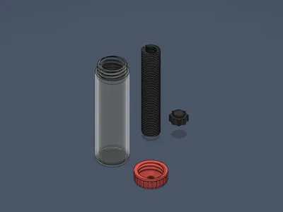 Cylindrical Solder Wire Spool Holder