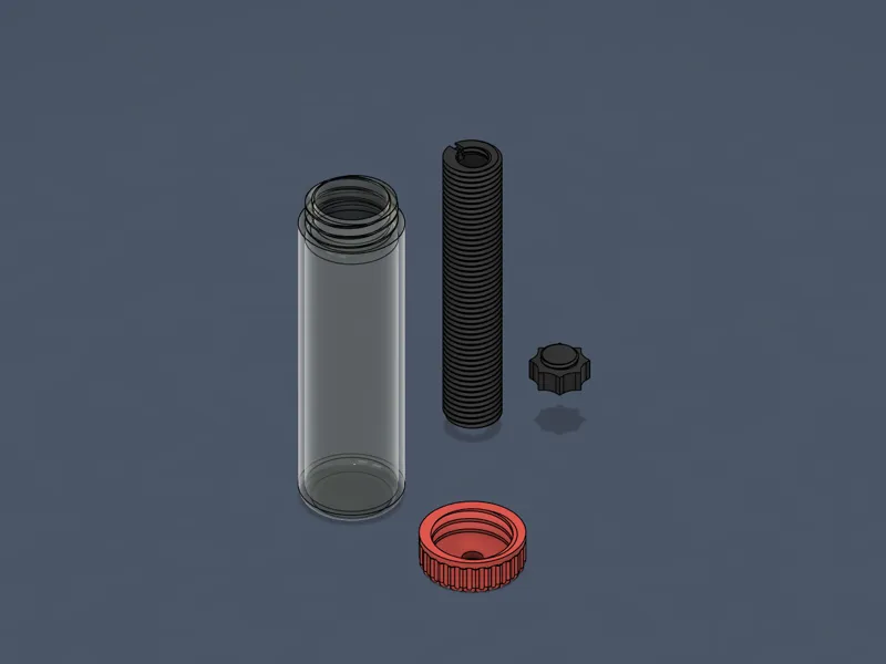 Cylindrical Solder Wire Spool Holder