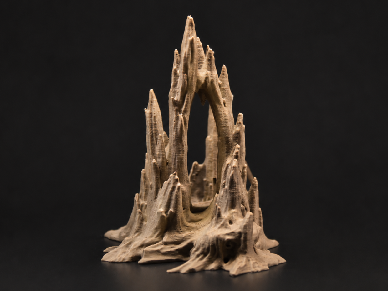 Eroded Stone Spires - DND Miniature Terrain
