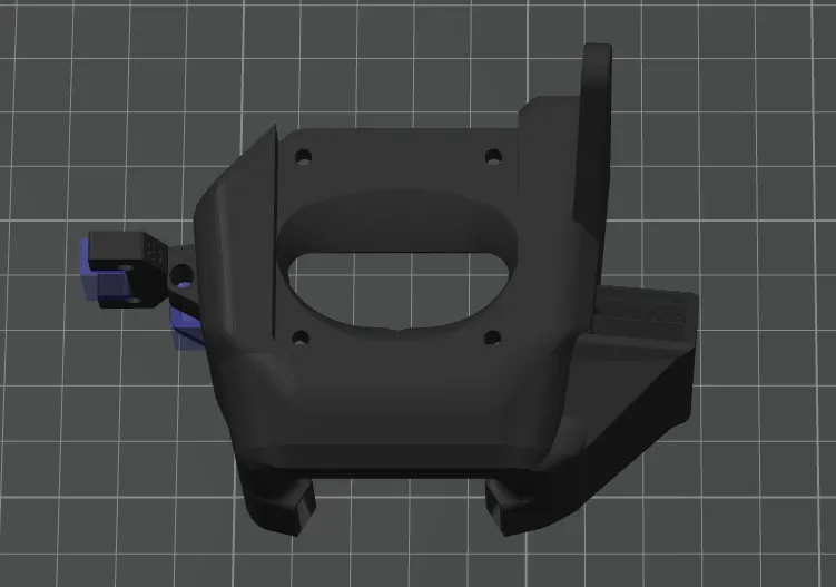 Micro Swiss NG Vulcano hotend 5015 blower