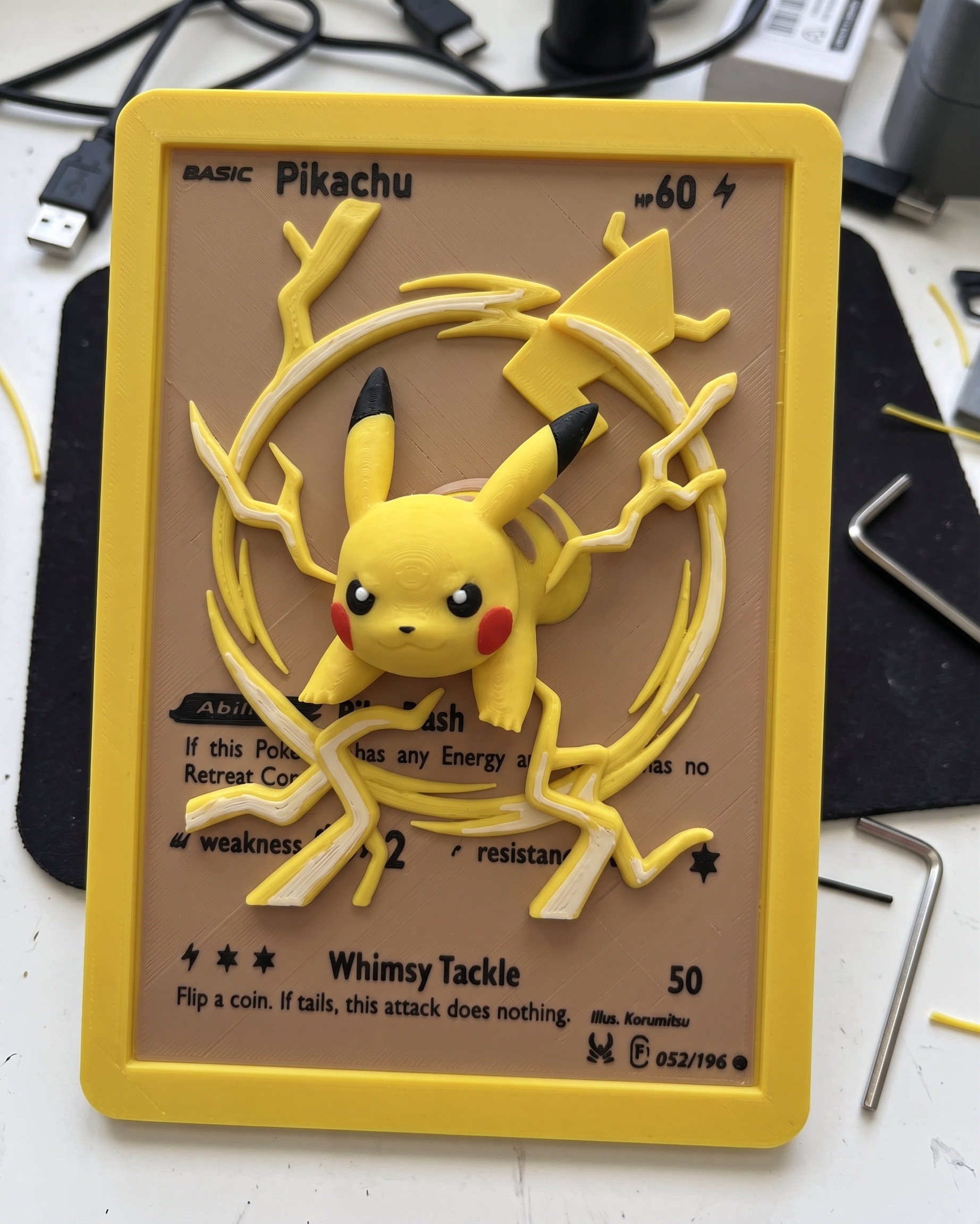 Pikachu – TCG Relief - 1