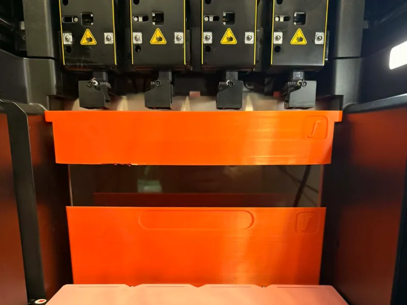 Snapmaker U1 - Purge Poop Chute + Poop Bin