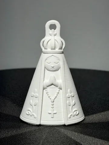 Figura decorativa: Nossa Senhora Aparecida - Chibi — vista de referencia 4