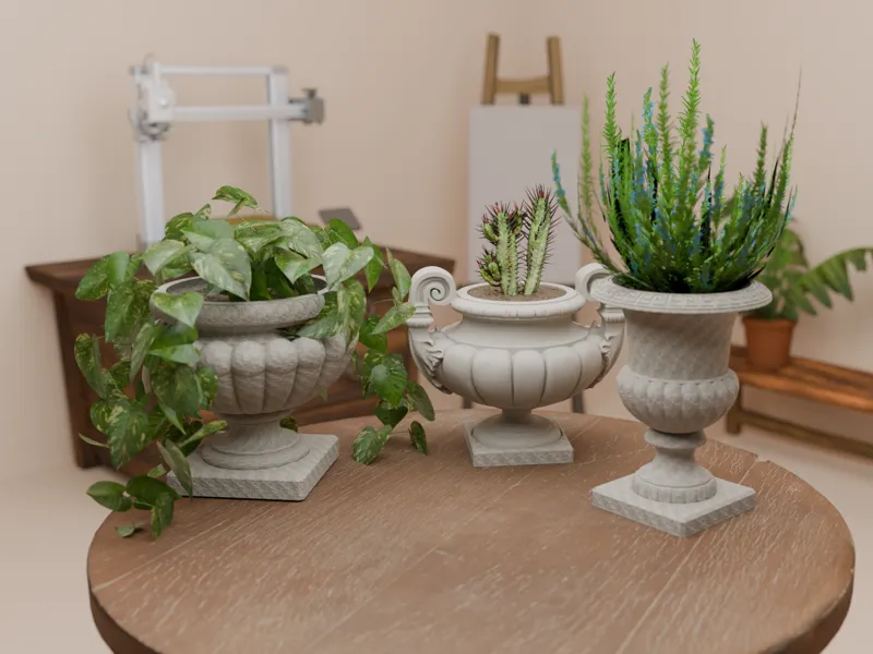 Greek Plant Pot Collection