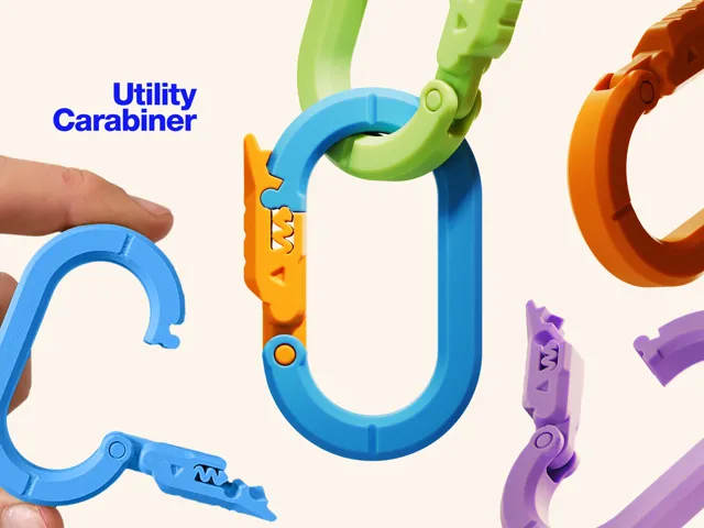 Utility Carabiner (print in place)