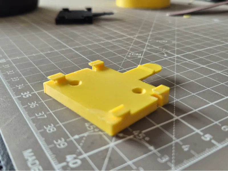 SSO Cardreader mounting plate for drywall