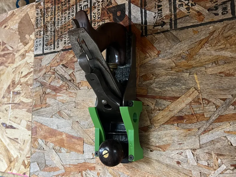 Screw-On Holder for Stanley Num. 3 Hand Plane