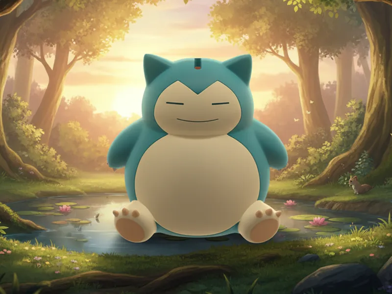 Snorlax piggy bank