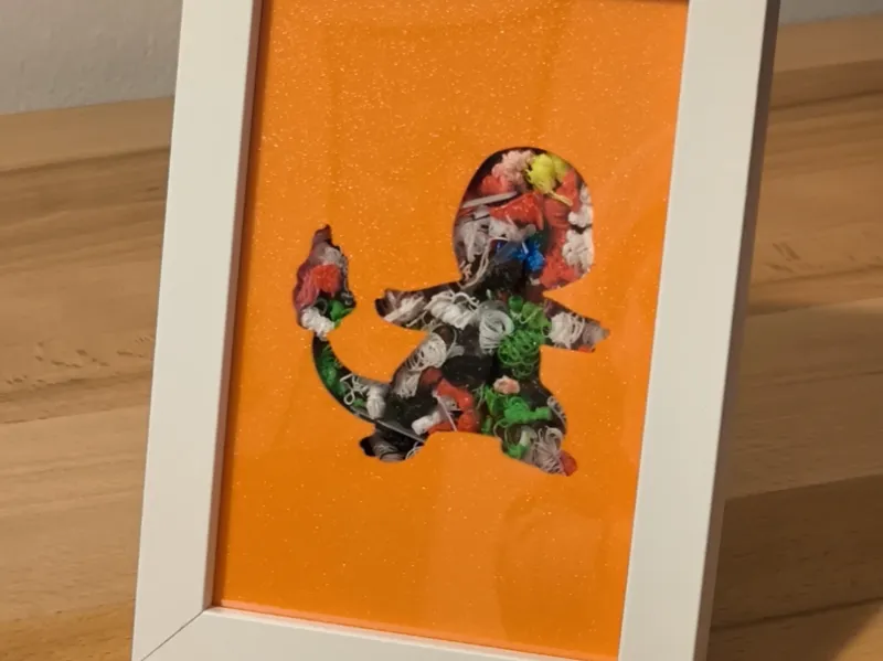Charmander purga - IKEA RÖDALM - 10x15 cm