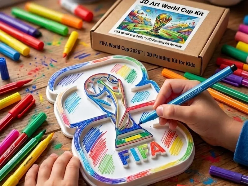 FIFA worldcup kids painting
