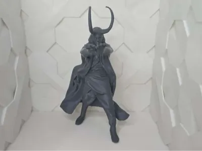 Marvel Loki Figure/Bust - Free 3D Print Model - MakerWorld